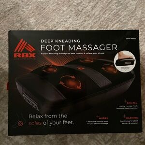 RBX Foot Massager with Massage Cushion with Heat
